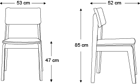 chaise-offset-sans-accoudoirs-dimensions